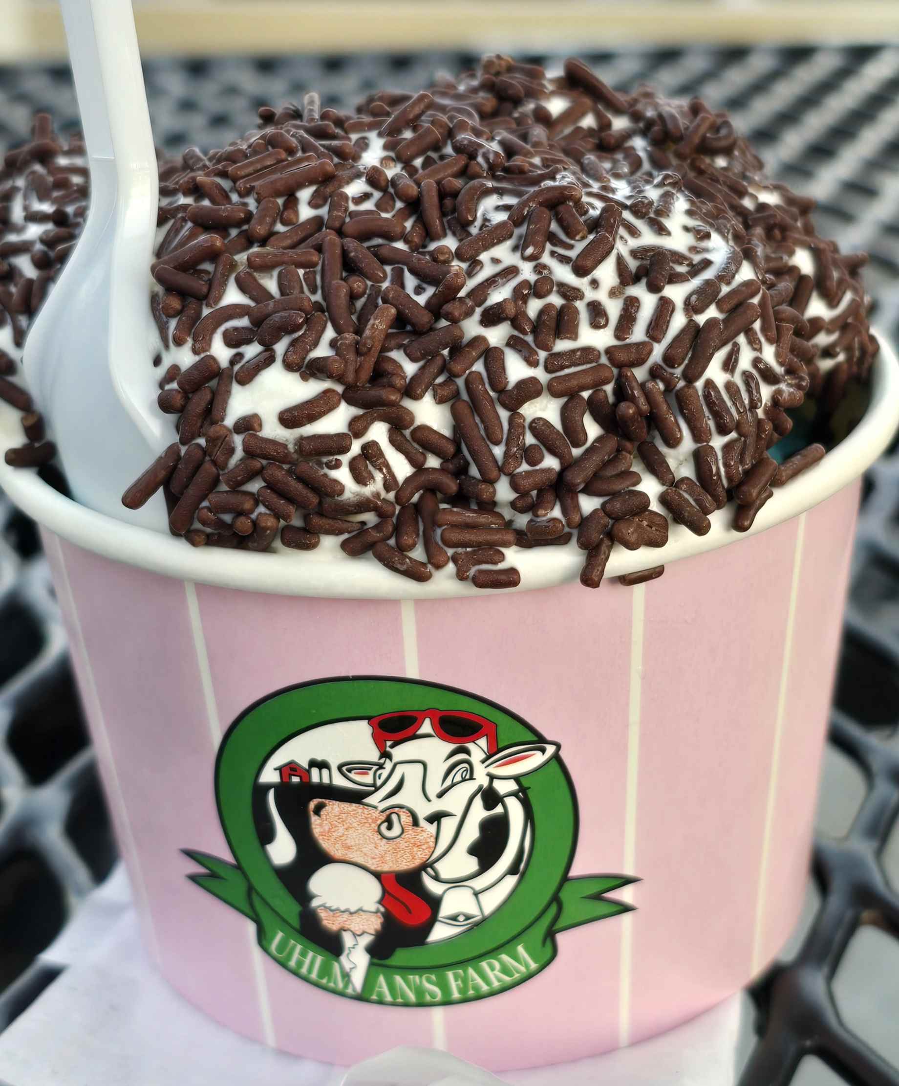 Uhlman's Ice Cream Butter Crunch and Cookie Monstah